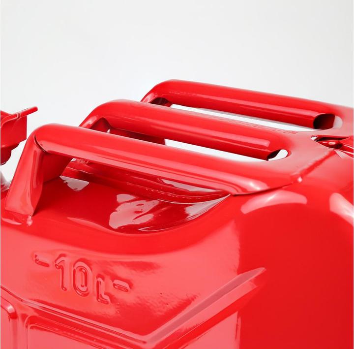 Actual product image Dönges Stahlblech-Benzinkanister, 10 l, rot
