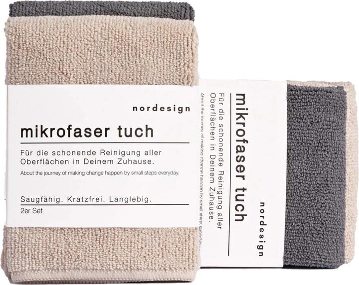 Actual product image Nordesign Microfibre cloth set of 2 (2 pcs.)