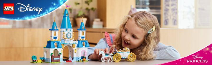 Produktbild LEGO Cinderellas Schloss und Pferdekutsche (43275, LEGO Disney)