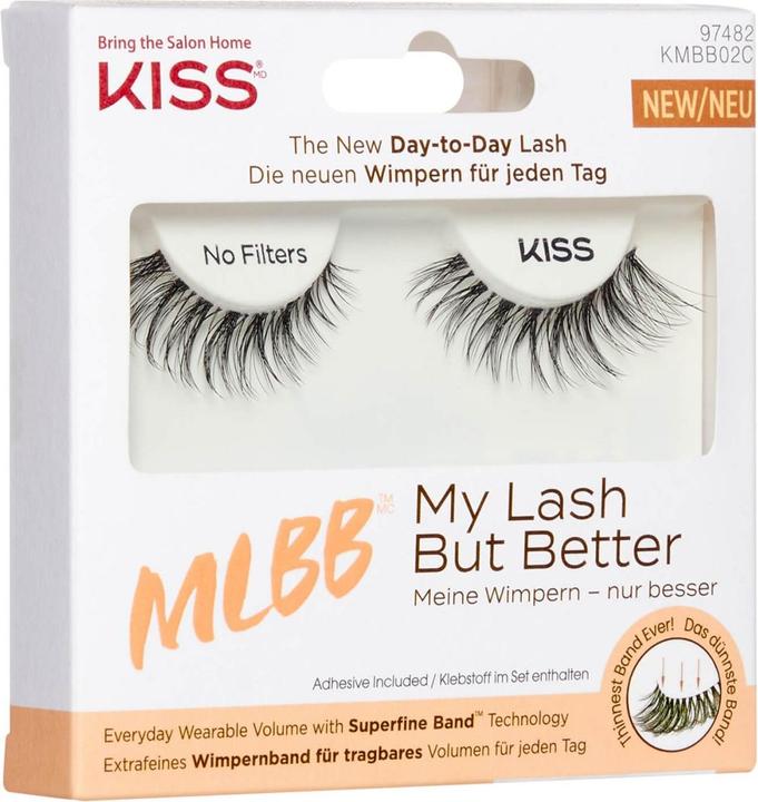 Produktbild KISS My Face - My Lash But Better ( 1 pair ) - False eyelashes for natural volume - (Künstliche Wimpern)