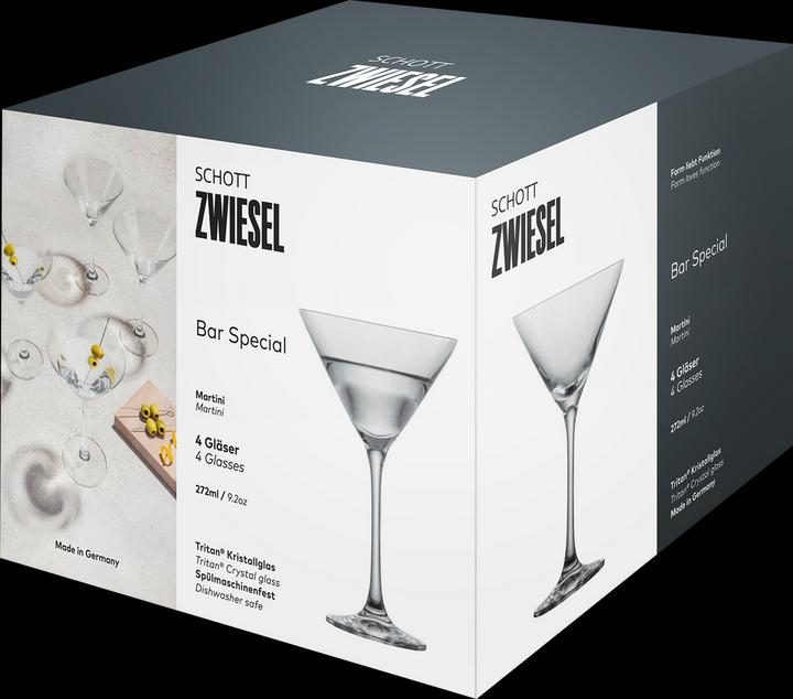 Immagine prodotto Schott Zwiesel SCZ Bicchiere Martini Bar Special 4e (2.72 dl, 4 x, Bicchieri da Martini)