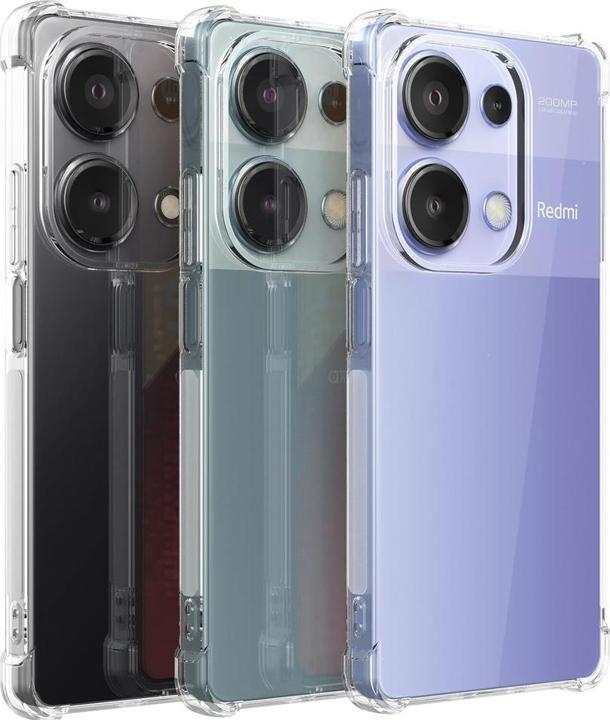 Produktbild Screenguard Crystal Soft Airbag Bumper (Xiaomi Redmi Note 13 Pro 4G)