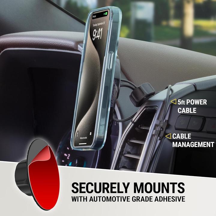 Produktbild Scosche magicMOUNT Pro Charge 6 Vent/Dash - Magnetische