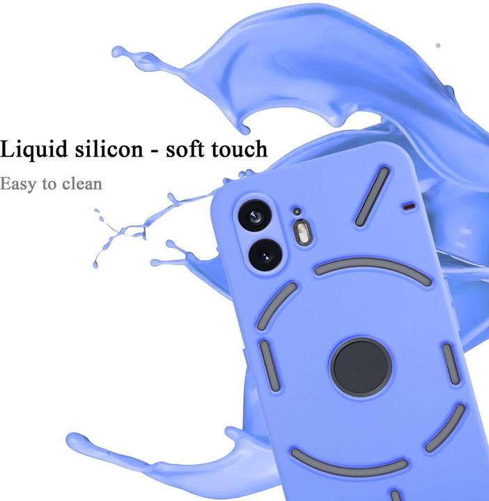 Image du produit Cadorabo Coque pour Nothing Phone 2 TPU Liquid Silicone Case (Nothing Phone (2))