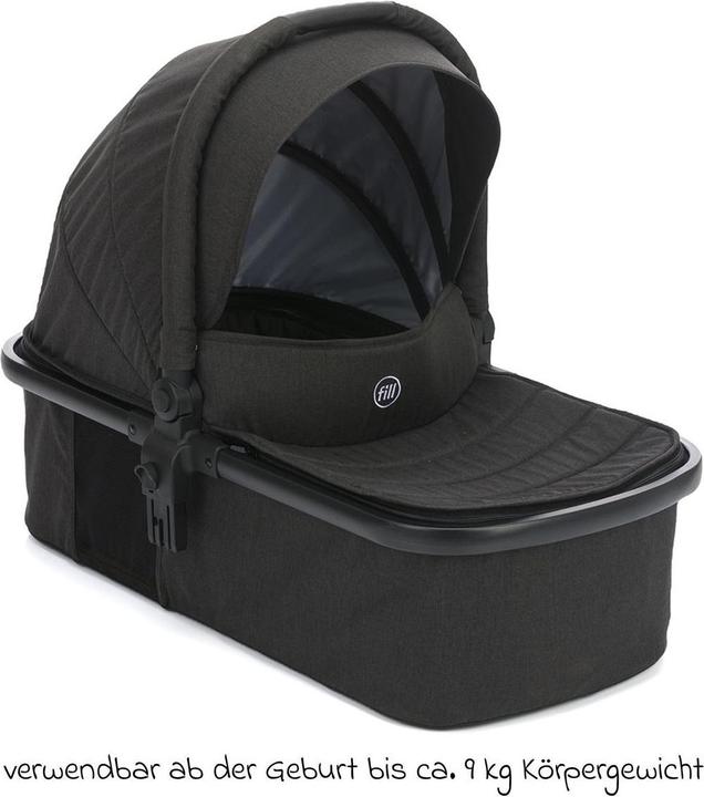 Actual product image Fillikid Kinderwagen 3 in 1 3-1 Kombi-Kinderwagen-Set Fill Jaguar mit