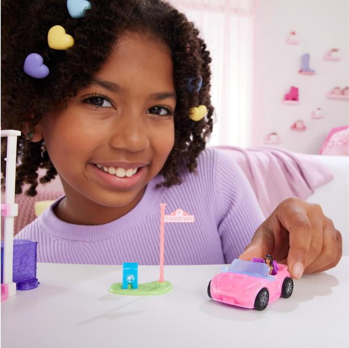 Actual product image Barbie Mini BarbieLand Puppe und Cabrio