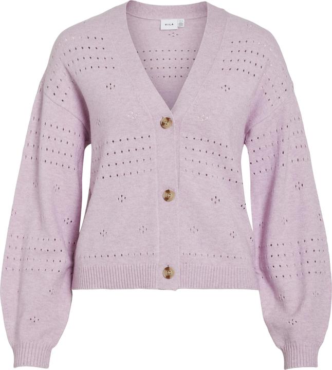 Vila V-Ausschnitt Strickjacke (L)