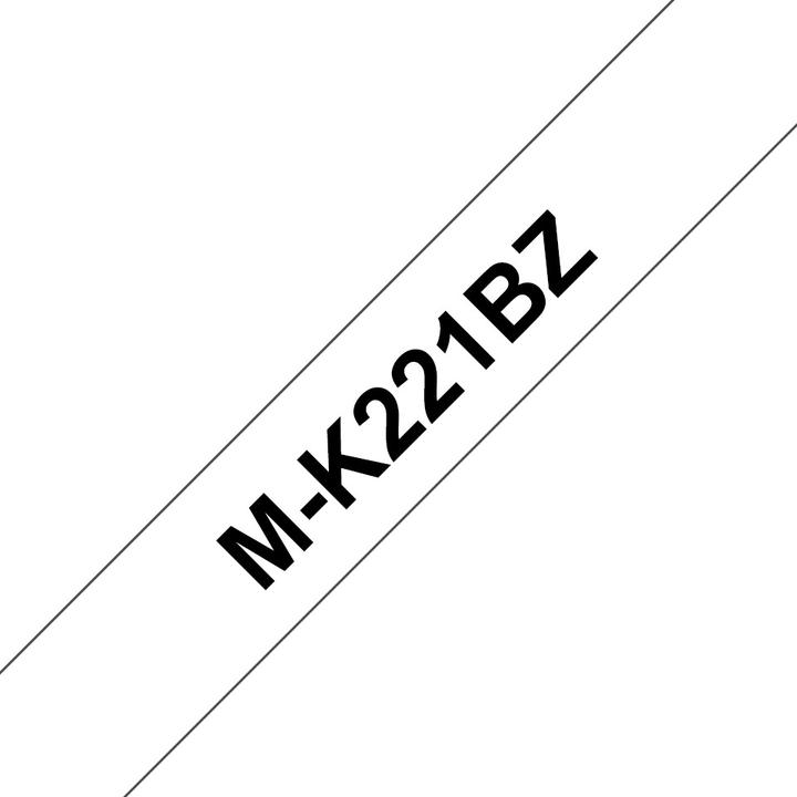 Produktbild Brother M-K221bz (0.90 cm, Schwarz)