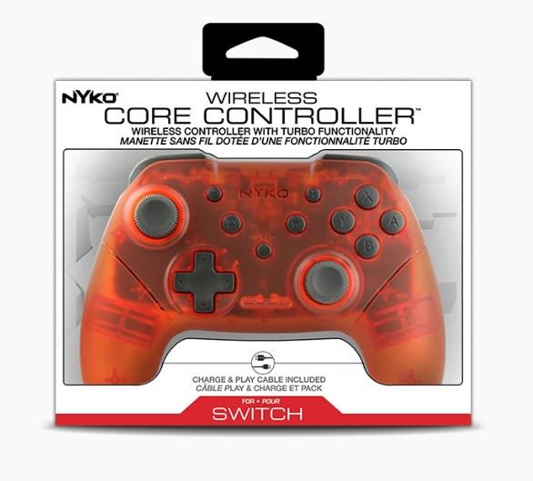 Image du produit Nyko Contrôleur de base sans fil (rouge) (PC, Android, Switch)