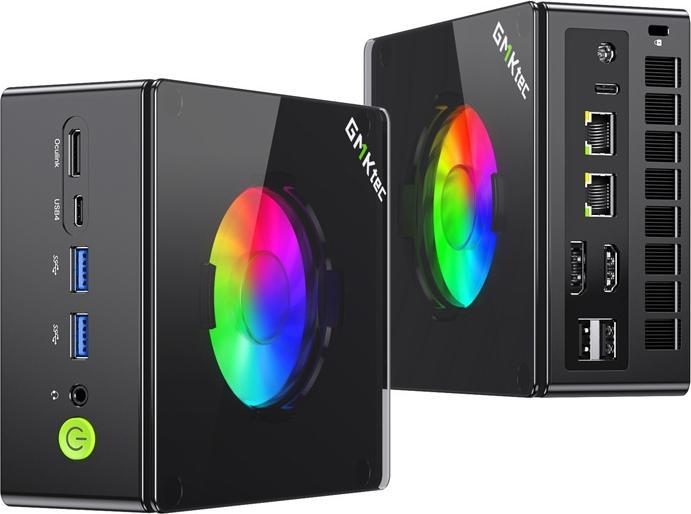 Produktbild GMKtec Mini PC K11 AMD Ryzen 9 8945HS 32GB RAM + 1TB SSD WIN 11 Pro (AMD Ryzen 9 8945HS, 32 GB, 1000 GB, Radeon 780M)