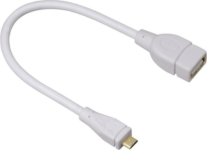 Hama USB-2.0-OTG-Adapterkabel (0.15 m, USB 2.0)
