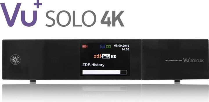 Vu+ Solo 4k, 2x Dvb-S2 Fbc & 1x Dvb-C/T2 Dual (2x DVB-S2 (Twin), DVB-C/T2 Dual)
