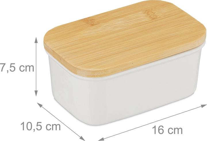 Image du produit Relaxdays Beurrier (0.25 l)