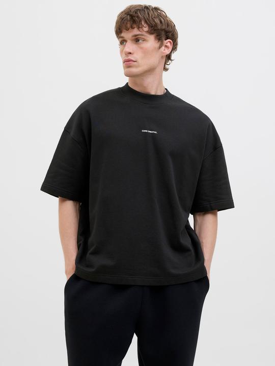 Actual product image Jack & Jones Jcoinfinity Print Back Sweat Ss (L)
