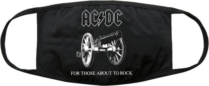 AC/DC For Those About To Rock Mundund Nasenschutzmaske