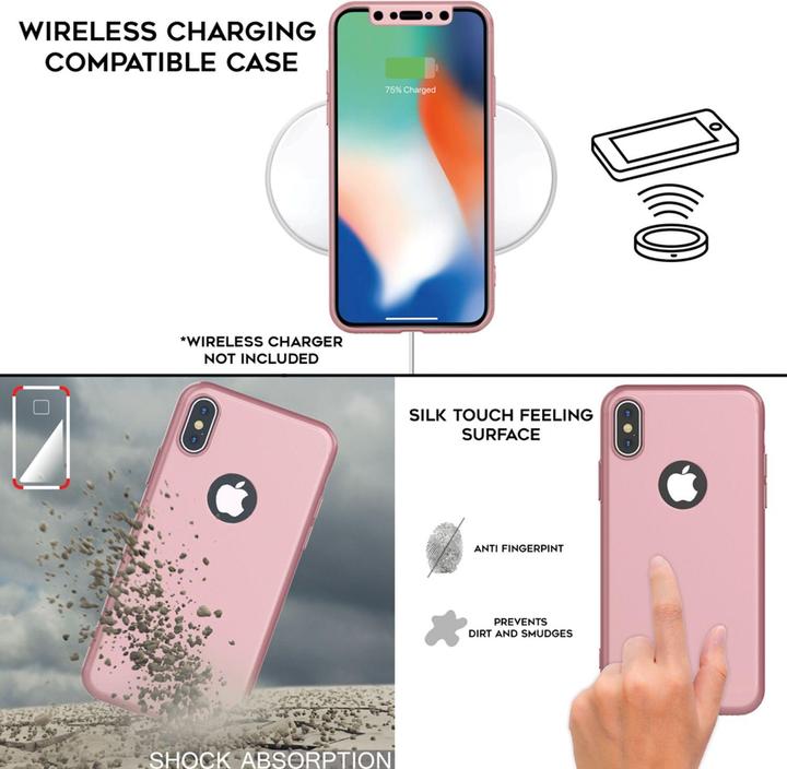 Produktbild Nalia 360 Grad Handyhülle (Apple iPhone XS Max)