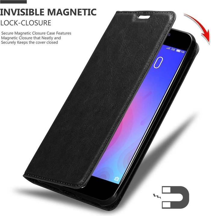 Immagine prodotto Cadorabo Copertina magnetica invisibile del libro (Meizu M6)
