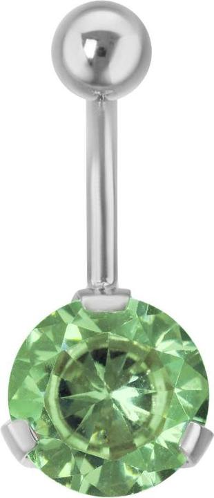 Bijouteria Bauchpiercing (Edelstahl, Zirkonia)