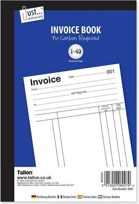 Immagine prodotto Tallon Libro delle fatture carta autocopiante (40 x)