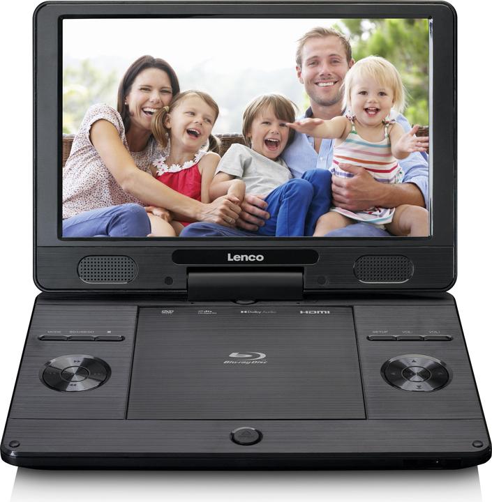 Produktbild Lenco BRP-1150BK Tragbarer Blu-ray - DVD-Player (Tragbarer Blu-ray Player, Tragbarer DVD-Player)