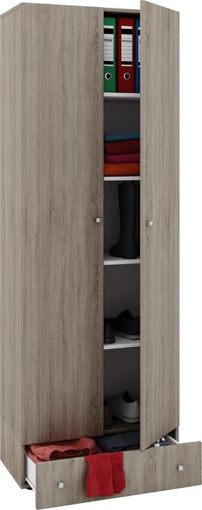 Produktbild VCM Holz Mehrzweckschrank Serie Vandol mit Drehtüren (70 x 40 cm)