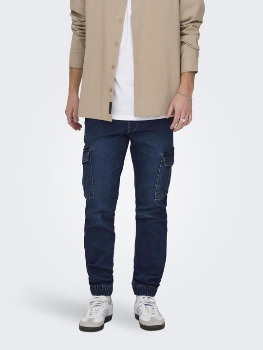 Produktbild Only & Sons ONSWEFT REG. CASE DB JOG 7403 PIM DNM BF Slim Fit Jeans (W33/L30)