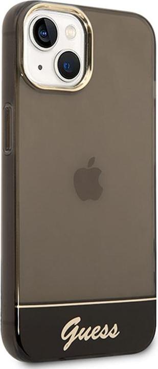 Produktbild Guess GUHCP14SHGCOK iPhone 14 6,1" czarny/black hardcase Translucent (Apple iPhone 14, Apple iPhone 13, Apple iPhone 15)