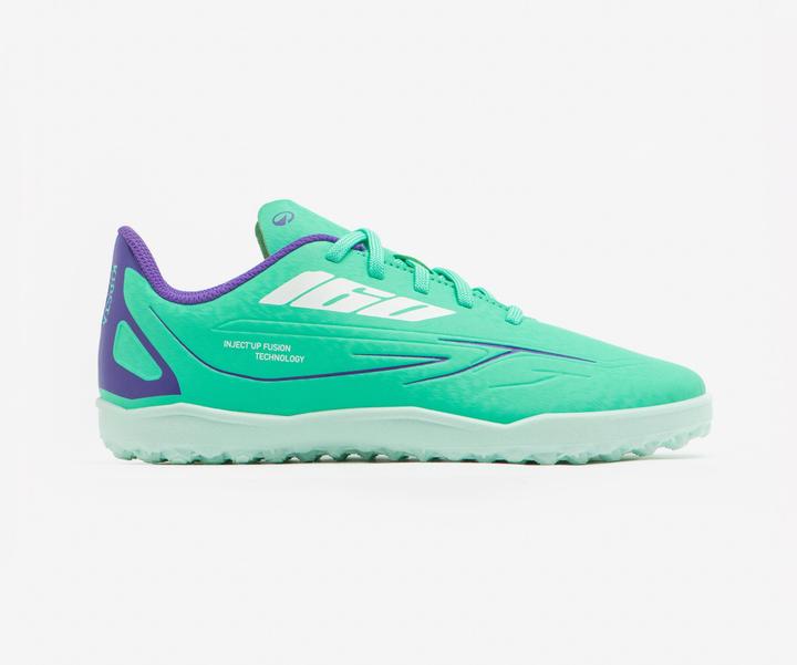 Image du produit Kipsta Chaussures de football enfant a lacets 160 jr tf vert marine (38)
