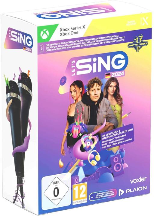 Immagine prodotto Ravenscourt Cantiamo 2024 versione tedesca (+ 2 microfoni) (Xbox Series X, Xbox One S, DE)