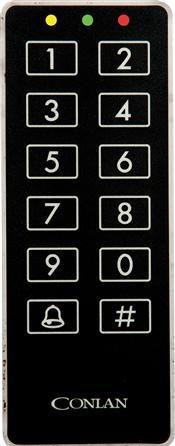 Produktbild Conlan Kodetastatur CT2000 SK3 black classic
