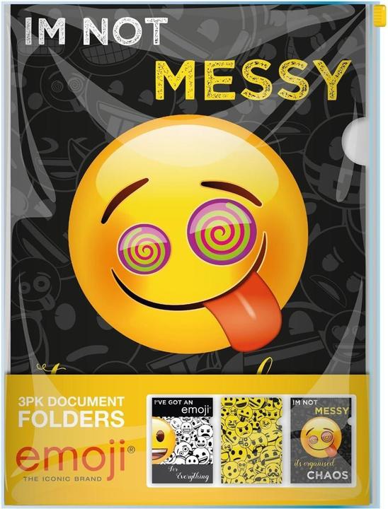 Produktbild Emoji Dokumentenfach 3erPack