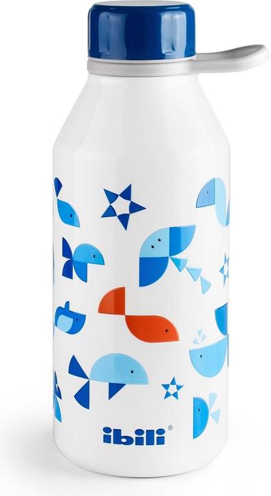 Ibili Thermosflasche Minimal 6.8 x 18 cm Perfekt für unterwegs, hält Getränke heiss oder kalt (0.35 l)