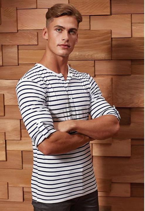 Actual product image Premier Tshirt With Round Neck Long Sleeves To Roll Up (XL)
