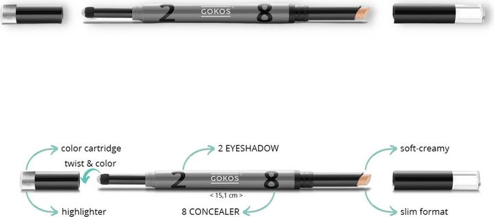 Actual product image Gokos Cover & Glow (2803 Star Glow)
