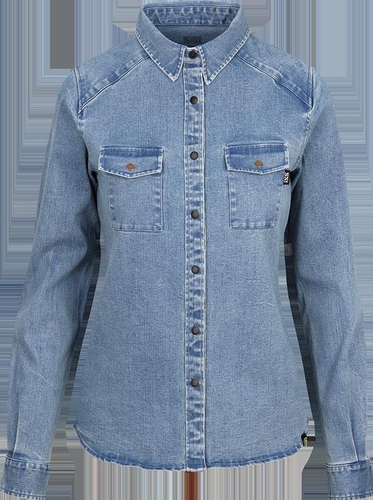 Immagine prodotto iXS Carve donne Digger camicia organica lavata blu 36 (36)