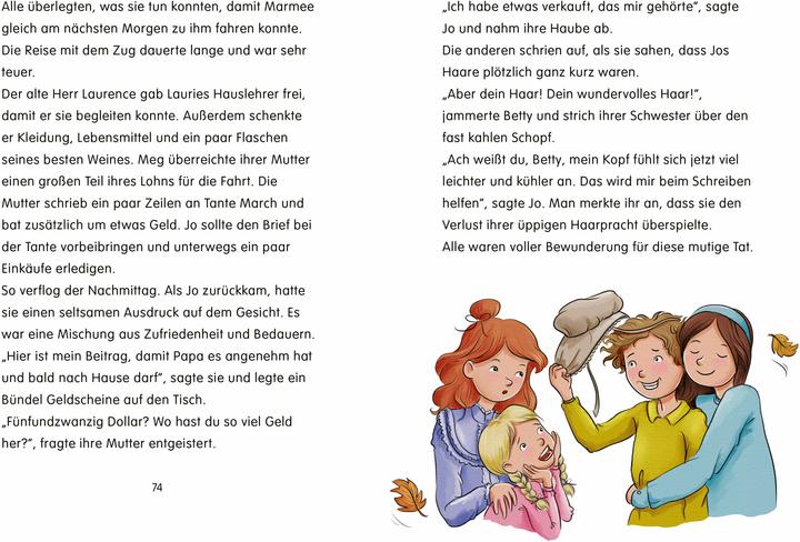 Produktbild Penguin JUNIOR – Einfach selbst lesen: Kinderbuchklassiker – Betty und ihre Schwestern (Deutsch, Karen Christine Angermayer, Louisa May Alcott, 2024)
