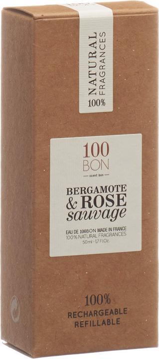 Actual product image 100BON Bergamote Et Rose Sauvage Edp (Eau de parfum, 50 ml)