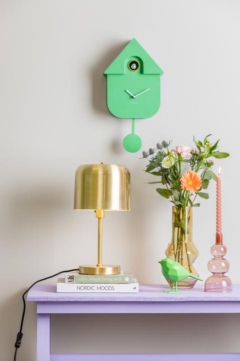Immagine prodotto Karlsson - Wandklok - Koekoeksklok - Cuckoo Klok - Fel Groen