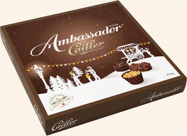 Image du produit Cailler Ambassador sombre Chocolats de Noël (245 g)