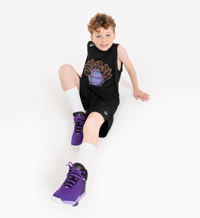 Image du produit Kipsta Maillot basketball sans manche enfant - ts500 fast noir (140)