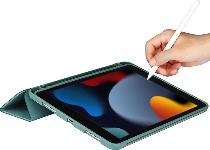 Image du produit Apfelkiste Étui en cuir Étui intelligent + support pour Apple Pencil (IPad 10.2 (2019/2020/2021))