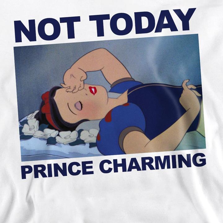 Immagine prodotto Snow White Not Today Felpa Adulto Unisex (S)
