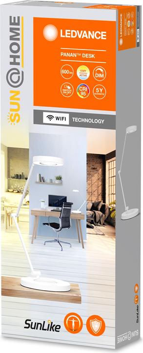 Actual product image Ledvance SUN@HOME SMART+ PANAN Desk Lamp WIFI TW (600 lm)