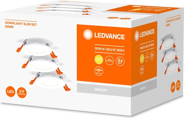 Immagine prodotto Ledvance Spot e Downlight a led da incasso Slim (240 lm)