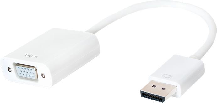 Actual product image LogiLink DisplayPort 1.2 to VGA (VGA, 15 cm)