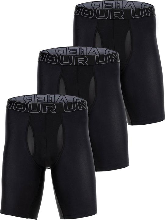 Under Armour Boxershort Sportlich Figurbetont UA PERFORMANCE TECH - SOLID 9 IN 3PK (XXL, 3er Pack)