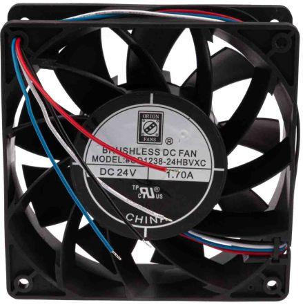 Actual product image Rs Pro DC vaneaxial fan,120mm 384cu.m/h 24V PWM (120 mm, 1 x)