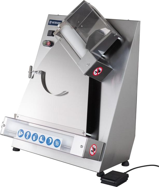 Produktbild Gastro Hero Teigausrollmaschine PROFI mit Fusspedal für Teiglinge bis