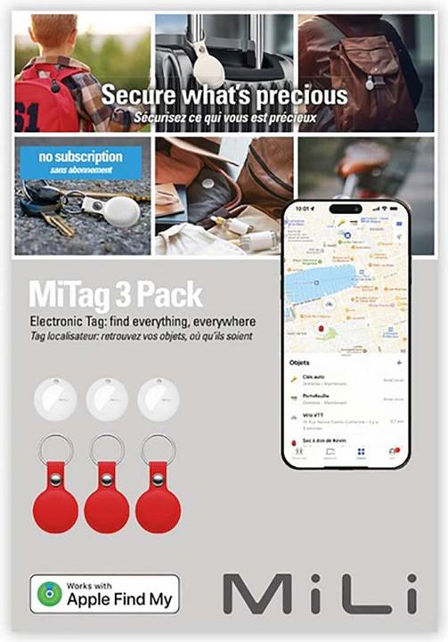 Produktbild Mili MiTag (3 Pack) (iOS, iPadOS)