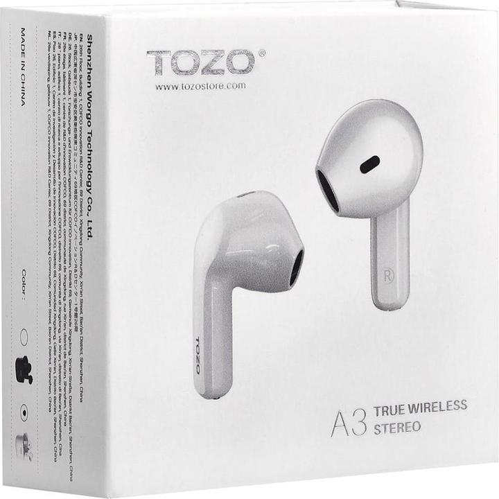 Immagine prodotto Tozo Auricolari TWS A3 bianco (ANC, 5 h, Senza fili)